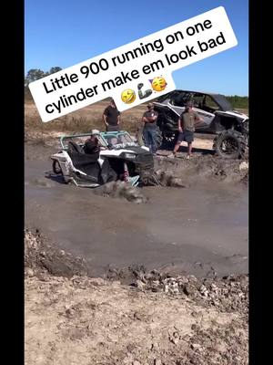 A post by @jimbo850 on TikTok caption: The little 900 that could 🤷🏼‍♂️🥳#mudlife #fyp #teamsendit850 #boggsandboulders #rzr900 