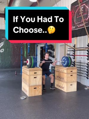 A post by @tkoprogramming on TikTok caption: You have to choose one lift to do for the next 5 years.. I’m choosing Snatches🏋🏻‍♂️ Simply because that’s the lift I have the most fun with! Which lift are you choosing and why?🤔 #crossfit #crossfitweightlifting #olympicweightlifting #crossfittraining #crossfitcoach #snatch #snatches #cleans #splitjerk 