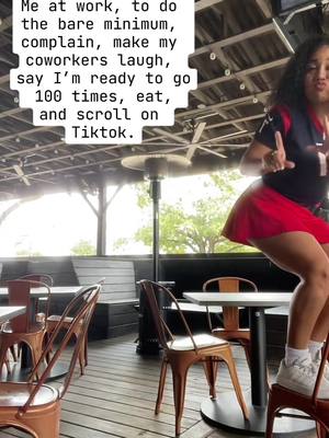 A post by @yahdats_her on TikTok caption: Nah come see me @rockhousehtx tho im def a vibe #houstonnightlife #fyp #waitress 