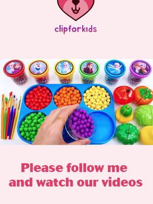 A post by @clipforkidss on TikTok caption: Hey kids, lalalala #asmr #kids #kidsoftiktok #forkids #kidstoys #playdoh #uktiktok #usa_tiktok