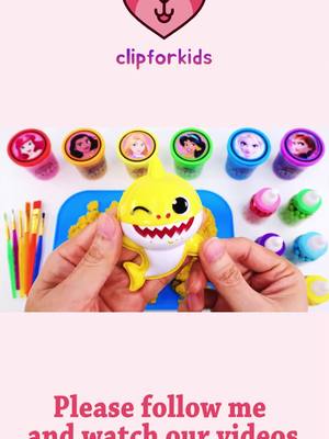 A post by @clipforkidss on TikTok caption: Hey kids, say somethings #asmr #kids #kidsoftiktok #forkids #kidstoys #playdoh #uktiktok #usa_tiktok