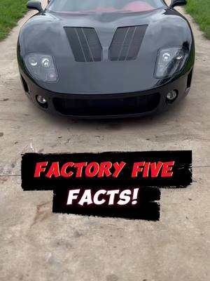 A post by @humbullsupercars on TikTok caption: 2008 Factory Five GTM #factoryfive #factoryfiveracing #Supercars #kitcars #becauseracecar 