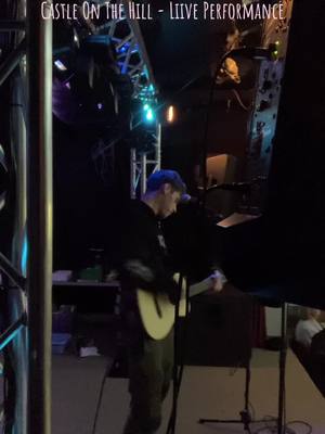 A post by @reecewiltshirefessey on TikTok caption: Castle On The Hill - Live Performance @Ed Sheeran #edsheeran #castleonthehill #singing #acoustic #guitar #looppedal #loopstation #loopcover #live #music #livemusic 