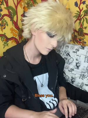 A post by @hy1ia on TikTok caption: Trying to study here!  #mha #myheroacademia #bnha #bnhacosplay #mhacosplay #bakugou #katsukibakugou #kirishima #eijirokirishima #bakugoucosplay #kirishimacosplay #kiribaku #kiribakucosplay #fyp #foryou 