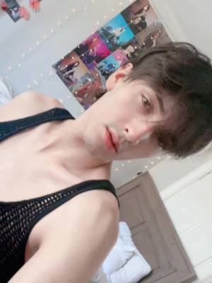 A post by @indigosparksss on TikTok caption: so late to this trend but better late then never ig #drag #dragqueen #oneofyourgirls #troyesivan #queen #dragmakeup #pittsburgh #indigosparks 