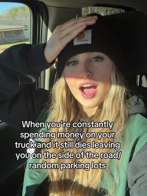 A post by @avamarshall2005 on TikTok caption: It’s not even a ford!!! #fyp #chevy #truck #brokedown #cars #country #money #silverado #ford