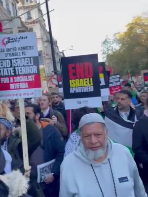 A post by @adil175470 on TikTok caption: #freephalastine❤️🇵🇸🥺♥️ #foryou #london 