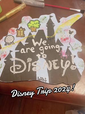 A post by @sciencemama on TikTok caption: Shhh! 🤫The pieces of the puzzle will be hidden in different Christmas presents. The girls will put the puzzle together at the end and reveal the suprise!! Disney Trip Summer 2024!!! #disneytiktok #christmas 