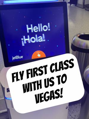 A post by @jennyandthehandler on TikTok caption: When flying to Vegas, always travel MINT Out of all the 1st class traveling we’ve done, MINT is by far the BEST! Dont believe me? Watch the video and see for yourself! I may be biased but @JetBlue is the best airline out there. #jetbluemint #jetblueairlines #travellife #flywithme #firstclasstravel #vip #vegastok #lasvegas #abcxyz #fupシ #fypage 