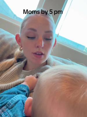 A post by @katelynpparkinson99 on TikTok caption: The way my baby perfectly pulled my shirt down when he was done #MomsofTikTok #moms #momlife #momtok