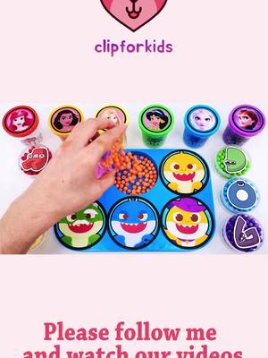 A post by @clipforkidss on TikTok caption: Hey kids, let's continue baby shark #asmr #kids #kidsoftiktok #forkids #kidstoys #uktiktok #usa_tiktok