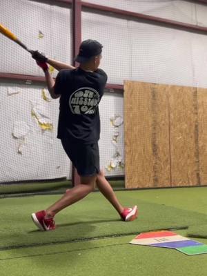 A post by @25.druwjones on TikTok caption: early offseason swings. cant wait for '24 @Polanco 