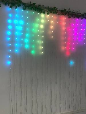 A post by @sandraleds on TikTok caption: Muilt color curtain lights  in stock #curtainlights