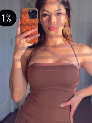 A post by @yesitscharisse on TikTok caption: My 1% vs my 99%