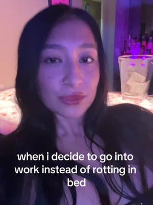 A post by @starslutonacid on TikTok caption: i work bc i have nothing else better to do but that is just so much better than working😭