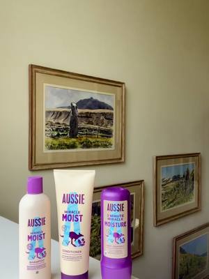 A post by @lukemillingtondrake on TikTok caption: The perfect host has the perfect hair! Achieve deep bouncing moisture with @aussiehairuk' #Aussie #Aussiemoisture #moistforlife #ad