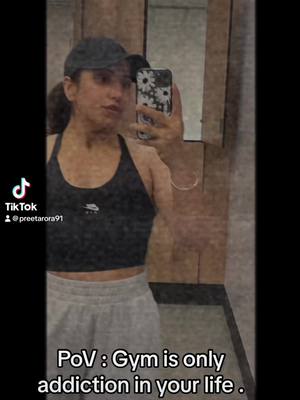 A post by @preetarora2 on TikTok caption: 💪💪 #gymmotivation #gymrat 