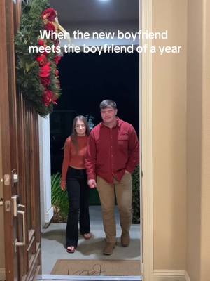 A post by @kieraadavisss on TikTok caption: Meeting the new bf of the family #thanksgiving #family #boyfriend 