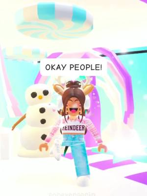 A post by @foreveraerin on TikTok caption: 30 days until xmas!! #adoptme#preppy#christmas#megabatdragon#elf#xmas#roblox#fyp#gaming#megapets#viral#actives?#blowup#angelicaerin#trend#pinkchristmas#richadoptme 