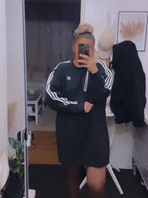 A post by @bonsplansdemila on TikTok caption: Ma nouvelje robe oversize @adidas @nozofficiel  seulement a 19e99 😻😻 #noz #arrivages #nozarrivages #destokage #marque #robe #pull #adidas #bonplan #shopping #magasin