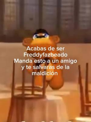 A post by @ennard_super on TikTok caption: #CapCut etiqueta a un amigo y te salvas #ricktroll #freddyfazbear #fnaf #ocholeraczytofrdifasber 