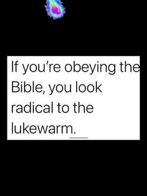 A post by @love_not_religion on TikTok caption: #fyp #realbeliver #obedience #lukewarm 