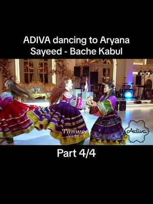 A post by @adiva.dance on TikTok caption: And here is the last part. Full performance video is on our video @ adiva.dance on YT. 📹: @Fahim Tanweer 👗:@Zareesh Couture #adivadance #aryanasayeed #bachekabul #afghandance 