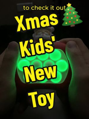 A post by @maxtreasurebox on TikTok caption: 🎄 Christmas Essential! Kids' New Favorite Stress-Relief Toy 🎮#KidsToys #StressRelief #ToyUnboxing #HolidayGifts #FunForKids #ParentingTips #EcoFriendly #ToyTrends #ChristmasGiftIdeas #FamilyFun 