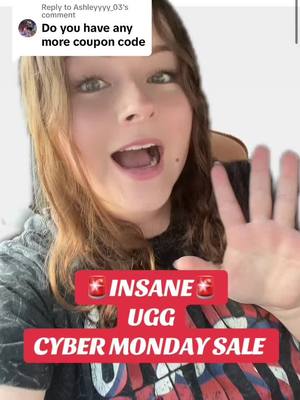 A post by @briandtdesigns on TikTok caption: Replying to @Ashleyyyy_03 INSANE @UGG® cyber monday sale! Get your holiday shopping done for less! We all know someone in your life deserves some tasman slippers #uggcybermonday2023 #uggcybermonday #tasmanuggslipper #uggslippersale 