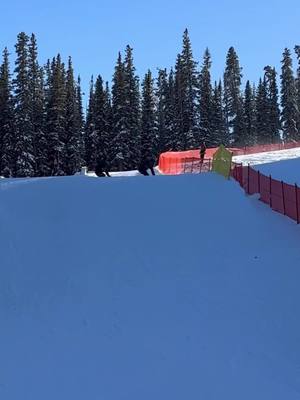 A post by @hfbroman on TikTok caption: Thats my best friend 🥰☺️#babyjump #colorado #keystone 