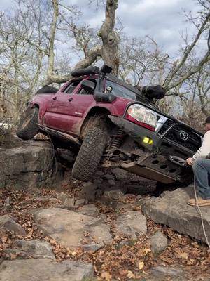 A post by @kylesprouse0 on TikTok caption: Ready to be back out on the trail  #toyota #tacoma #trd #offroad #trucks #rockcrawler #fyp #foryoupage #overland #overlanding #wheelin 