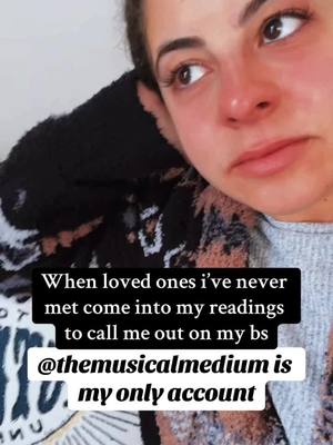 A post by @themusicalmedium on TikTok caption: 😬😬 #psychic #psychicmedium #mediumship #fyp