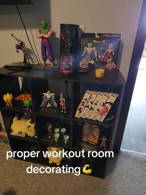 A post by @roseandthings on TikTok caption: inspiration from this team 🙌  #dragonball  #fyp  #workoutmotivation  #dbz  #decoration #foryoupage  #dragonballz #workoutroom  #foryou 