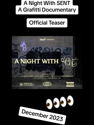 A post by @blinkmedia.tm on TikTok caption: A Night with Sent - Volume I December 2023 Music provided by Samaad Edited by Avery Willett for blink! Members Club Follow a local graffiti group in a small Kansas town make their name known. 💥 #graffiti #graffitiart #art #samaad #graffitibomb #fyp 