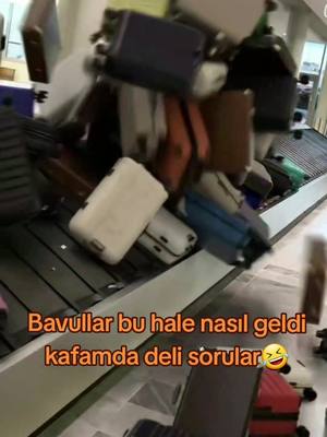 A post by @bararma1 on TikTok caption: Bavullar kırıldı😁