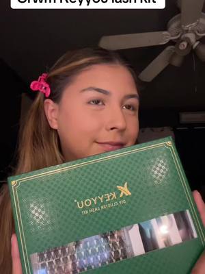 A post by @gigi_03 on TikTok caption: Grwm keyyou lash kit includes everything!  @KEYYOU LASH OFFICIAL  #lashextensions #keyyoulash #grwm #nightout #fypage #makeup 