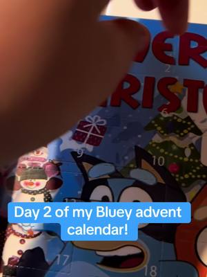 A post by @elvenpatches07 on TikTok caption: This thing doesnt look Bluey related. I hope I didnt get scammed. #adventcalendar #2023adventcalendar #openmyadventcaledarwithme #bluey #heelerfamily #blueyheeler #countdowntochristmas