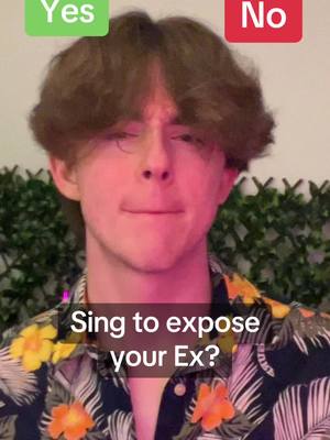 A post by @thesirstirfry on TikTok caption: #pov you expose your ex by singing to EVERYONE!! IB: @Valerie Lepelch 