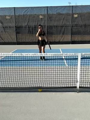 A post by @pickleballsports on TikTok caption: If I pick up the ball, will you pick me up? #tiktokshopblackfriday #ianoni #pickleballtournament #pickleball #sports #pickleballaddiction #pickleballislife #tennistiktok 