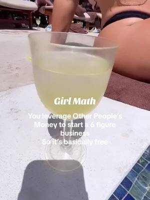 A post by @beautyisfearless on TikTok caption: Girl Math ⤵️  It’s about being savvy and resourceful right?  Starting a 6-figure business without emptying your own pockets? Yep, it’s possible. It's about getting a little help – loans, investors, credit lines – you name it.  Think of it like using a stepping stone instead of trying to leap over the river.  This isn’t about cutting corners. It’s about being resourceful, smart, and a bit daring – all the things we’re great at. 💪 So, let’s chat about making those big dreams happen with a little help. Because sometimes, it's okay to lean on others to build something amazing. 🚀 💬 And here's where you come in: Share your experiences or ask those burning questions about leveraging OPM. Let's turn this space into a rich resource of shared wisdom and real-talk advice. Your insights could be the lightbulb moment for someone else on their entrepreneurial path. Together, let’s demystify finance and take bold steps towards our business dreams. We’re stronger, wiser, and more capable when we unite our knowledge and experiences. 💪🌟 #girlmath #opm #businesssmart 