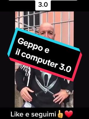 A post by @emanueleserratore on TikTok caption: #barzellette #geppo #ridere #computer3.0 #accadeoggi 