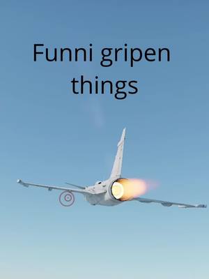 A post by @.skltz on TikTok caption: So happy the gripen is being added😊 #gripen #warthunder #skltz #gaming #warthunderseax 