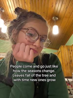 A post by @avamarshall2005 on TikTok caption: No matter what, im grateful for every lesson I learned  #fyp #fall #seasons #winter #michigan #friends #lesson 