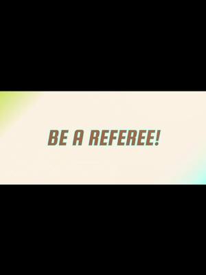 A post by @l.arbitroditiktok on TikTok caption: Be a referee!  Prova anche tu!!