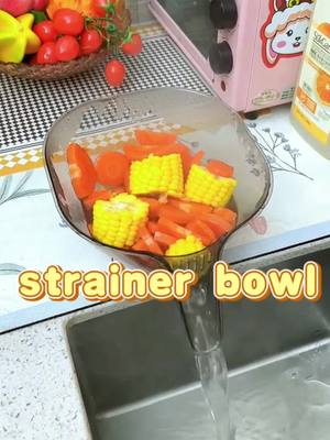 A post by @hottoy66 on TikTok caption: Amazing strainer bowl#goodstuff #goodthing #LearnOnTikTok #homeimprovement #strainer