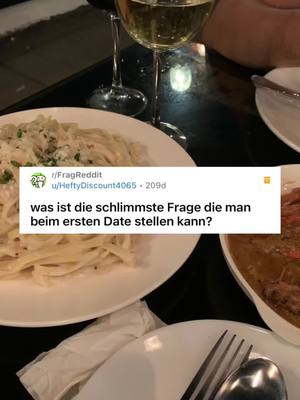 A post by @lustigegooglebewertungen on TikTok caption: Was fällt dir noch ein? 😂 #reddit #lustigefragen #date #freundin #freund 