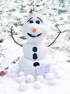 A post by @beautiful7710 on TikTok caption: #snowman #ziyue 