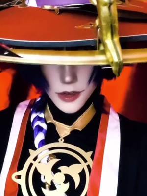 A post by @seth_apocalypse on TikTok caption: #scaramouche #scaramouchecosplay #GenshinImpact #genshincosplay #genshin #原神 