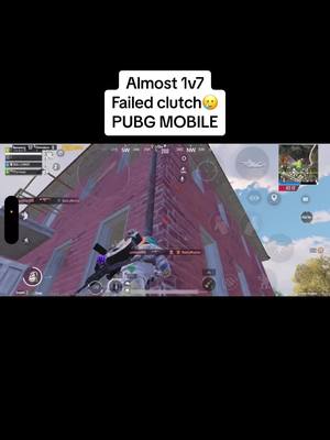 A post by @dracogaming25 on TikTok caption: Failed 1v7 clutch pubg mobile #dracogaming25 #gaming #GamingOnTikTok #trend #trending #bgmi #pubgmobile #pubg #clutch #new #fortnite #1v4 #1v4clutch 