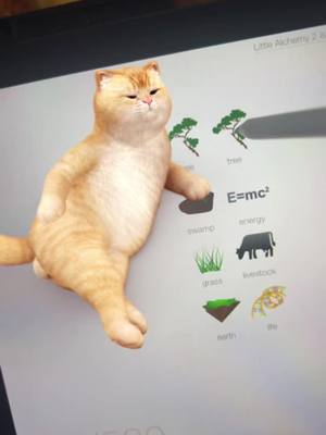 A post by @kingzippyfan.page on TikTok caption: Cheat little alchemy cat #viral #game 